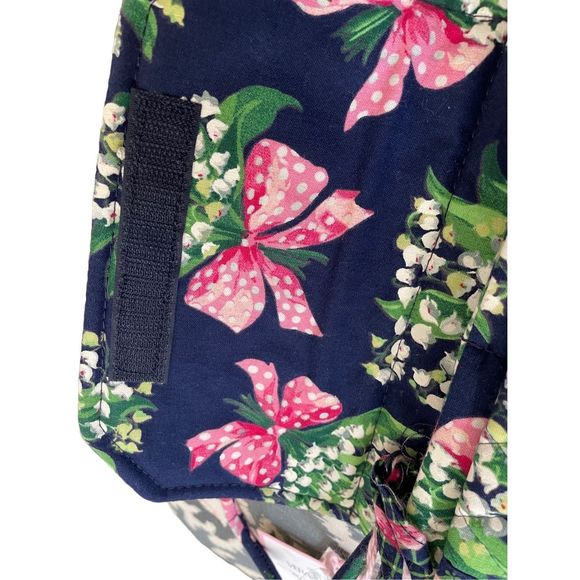 Vera Bradley Crossbody Wallet New Breast Cancer Awareness Floral - Picture 7 of 9